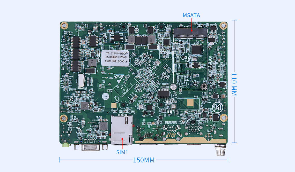 CX-J1900B-X86架構(gòu)主板(圖15)